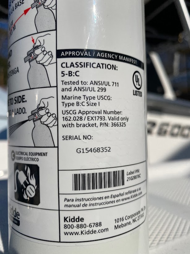 BoatUS New U.S. Coast Guard Fire Extinguisher Regulation